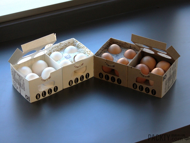 nest eggs鸡蛋包装设计