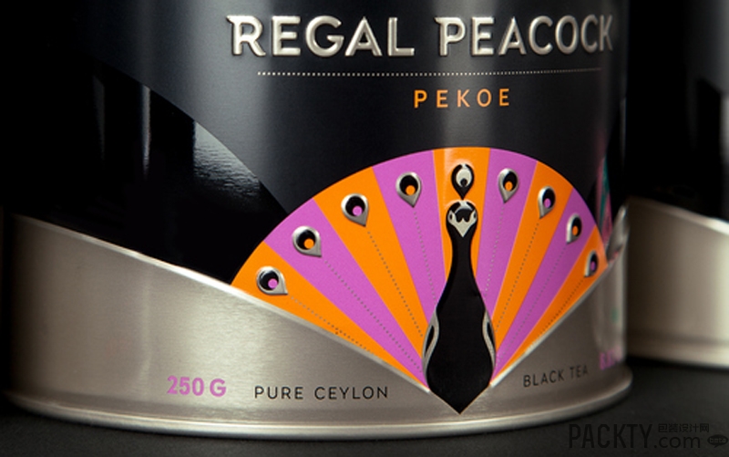 regal peacock油漆包装设计